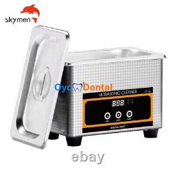 0.8L Small Mini Ultrasonic Cleaner for Jewelry Watch Ring Eyeglasses Necklaces