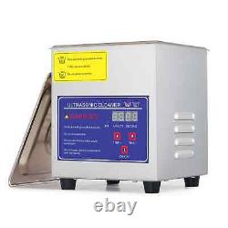 1.3L Digital Ultrasonic Cleaner Stainless Steel Professional Washing Machine