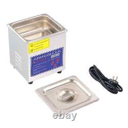 1.3L Digital Ultrasonic Cleaner Stainless Steel Washing Machine Professional