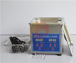 1.3L JPS-08A Stainless Steel Ultrasonic Cleaner Cleaning Machine 110V/220V #A7