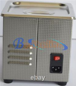 1.3L Stainless Steel Ultrasonic Cleaner Cleaning Machine JPS-08A 110V NEW
