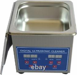 1.3L Ultrasonic Cleaner Stainless Steel Cleaning Machine JPS-08A 220V