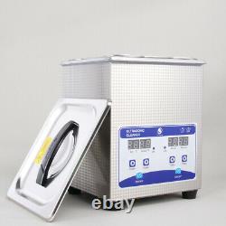 1 Pc Ultrasonic Cleaner Stainless Steel Ultra Sonic Cleaning Machine for Home