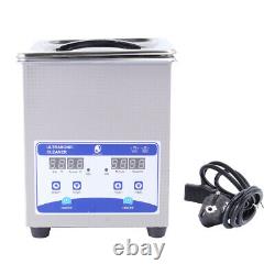 1 Pc Ultrasonic Cleaner Stainless Steel Ultra Sonic Cleaning Machine for Home