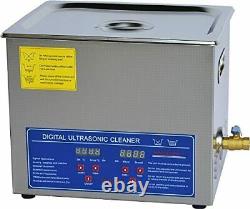 10L Commercial Stainless Ultrasonic Cleaning Machine JPS-40A with Digital Timer