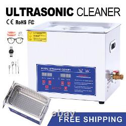 10L Digital Cleaning Machine Stainless Ultrasonic Cleaner Electronics Industry