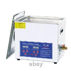 10L Digital Cleaning Machine Stainless Ultrasonic Cleaner Electronics Industry