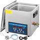 10l Digital Ultrasonic Cleaner With Heater 28/40khz 0-80? Large Stainless Steel