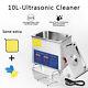 10l Digital Ultrasonic Cleaner With Heater Timer Stainless Steel Cleaning Machine