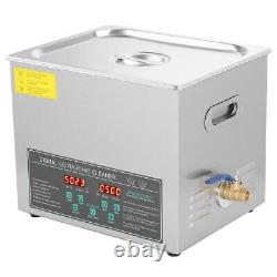 10L Double-frequency Digital Stainless Steel Ultrasonic Cleaner Cleaning Machine