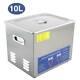 10l Professional Digital Ultrasonic Cleaner Timer 304 Stainless Steel Cotainer