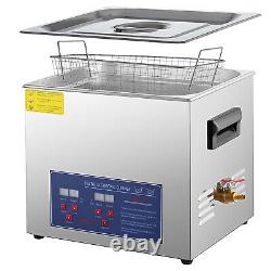 10L Ultrasonic Cleaner Digital Ultra Sonic Cleaning Bath Tank Heater Timer