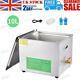 10l Ultrasonic Cleaner Stainless Steel Digital Bath Heater Ultra Sonic Ce Uk