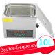 10l Digital Stainless Ultrasonic Cleaner Ultra Sonic Cleaning Timer Heate New