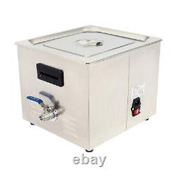 15L 40KHz Digital Ultrasonic Cleaner Timer Stainless Steel Cotainer With degas