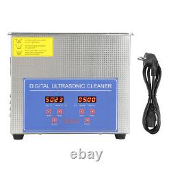 15L Digital Ultra Sonic Cleaner Bath Timer Stainless Tank Cleaning 355x330x280mm