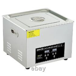 15L Digital Ultrasonic Cleaner Temperature Control Timer Cleaning Bath 40KHz