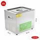 15l Double-frequency Digital Stainless Ultrasonic Cleaner Cleaning Tank Machine