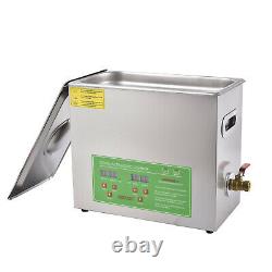 15L Double-frequency Digital Stainless Ultrasonic Cleaner Cleaning Tank Machine