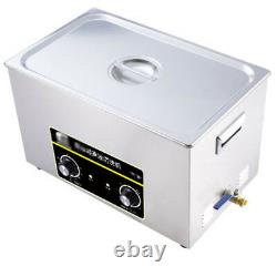 15L Mini Display Ultrasonic Cleaner Jewelry Stainless Steel Heater Timer