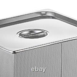 15L Stainless Ultrasonic Cleaner Ultra Sonic Bath Cleaning Timer Tank Heat