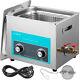 15l Ultrasonic Cleaner Knob Control With Heater Timer Stainless Cleaning Machine