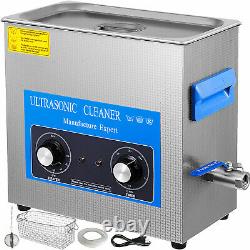 15L Ultrasonic Cleaner Stainless Steel Professional Knob Control with HeaterTimer