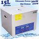 15l Stainless Steel Ultrasonic Cleaner Ultra Sonic Bath Clean Tank Timer Heater