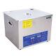 15l Stainless Ultrasonic Cleaner Commercial Bath Cleaner Tank Timer Heater Tool