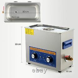 180W Professional Ultrasonic Cleaner 6L Ultrasonic Washer w 300W Heating