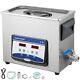 180w Ultrasonic Cleaner 6.5l Stainless Steel Timer Heater For Jewelry Watch