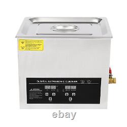2.64Gal Capacity Ultrasonic Cleaner Stainless Steel Ultrasonic Cleaning Machine