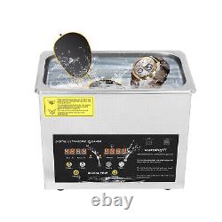 2.9L Ultrasonic Cleaner Stainless Steel Digital Cleaning Machine 0-30min Timer