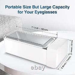 2024 Latest Ultrasonic Jewelry Cleaner for Eyeglasses, Jewelry