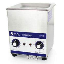 220V 2.0L Ultrasonic Cleaner Stainless Mechanical Jewelry Cleaning Machine 80W