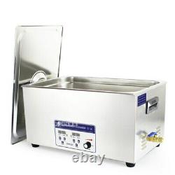 220V 22L Stainless Steel Digital Industry Ultrasonic Cleaner For PCB Parts Bath