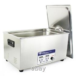 220V 22L Stainless Steel Digital Industry Ultrasonic Cleaner For PCB Parts Bath