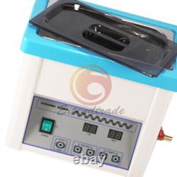 220V Dental Stainless Steel 5L Industry Heated Ultrasonic Cleaner Heater #A6-10