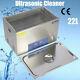 22l Digital Stainless Ultrasonic Cleaner Bath Cleaning Tank Jewelry Washing Tool