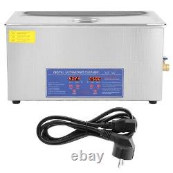 22L Digital Stainless Ultrasonic Cleaner Bath Cleaning Tank Jewelry Washing Tool