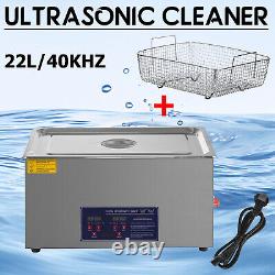 22L Digital Ultrasonic Cleaner Professional Ultra Sonic Bath Cleaning with Basket
