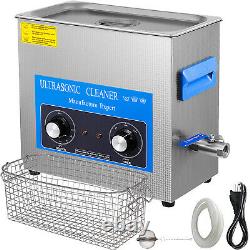 22L Knob Ultrasonic Cleaner Stainless Steel Industry Heated Heater withTimer