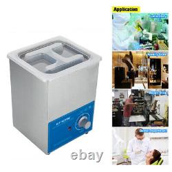2L-6L Digital Stainless Ultrasonic Cleaner Timer Tank Gold Coin Bath Machine