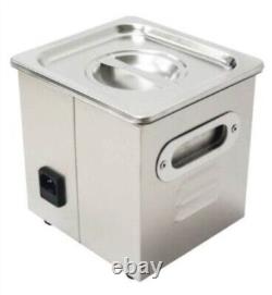 2L 80W Dental Jewelry Stainless Ultrasonic Cleaner Heater Timer 80 Degree ft