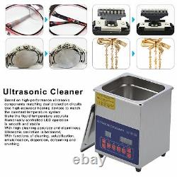 2L Double-frequency Digital Stainless Steel Ultrasonic Cleaner Cleaning Machine