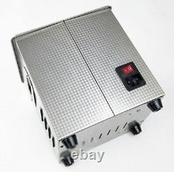 2L Jewelry Ultrasonic Cleaning Machine Watch Glasses Ultrasound Cleaner Heating