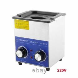 2L Ultrasonic Cleaner Stainless Steel Basket Jewelry Dentures Oil Rust Cleaner