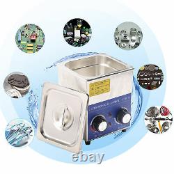 2L Ultrasonic Cleaner Stainless Steel Digital Bath Heater Ultra Sonic Cleaning