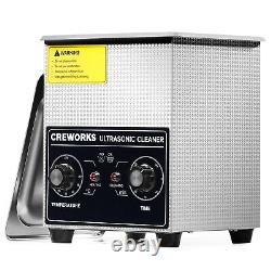 2L Ultrasonic Cleaner with Heater and Timer, 60W Stainless Steel