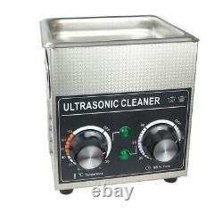 2L Ultrasonic Cleaning Machine Jewelry Watch Glasses Ultrasound Heating Cleaner